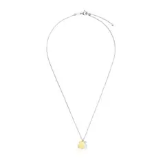 TOUS - Collar Plata Ley Baño Oro Bicolor