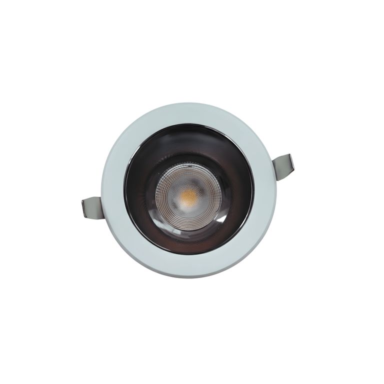 Foco Downlight 7w 24v 3000k Luz Cálida
