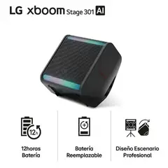 LG - Parlante Bluetooth XBOOM STAGE 301 120W IPX4