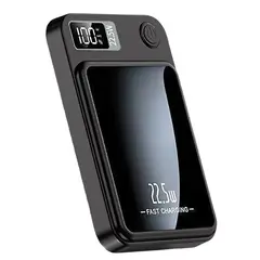 GENERICO - Power Bank Magnético 15000 mA Carga Inalámbrica 22.5W Ligera