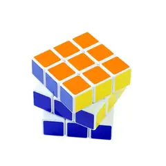 GENERICO - Didáctico Cubo de Rubik 3x3 Blanco