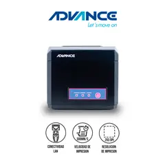 ADVANCE - Impresora Térmica ADV-8011N LAN USB Bluetooth 300mms