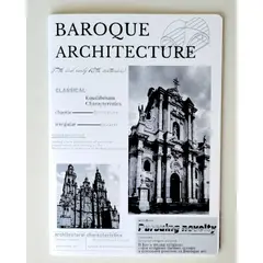 GENERICO - Cuaderno Architectura Baroque Edition