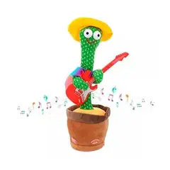 GENERICO - Cactus Bailarín Guitarra Musical y Repite Voz