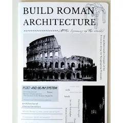 GENERICO - Cuaderno Architectura Roman Edition