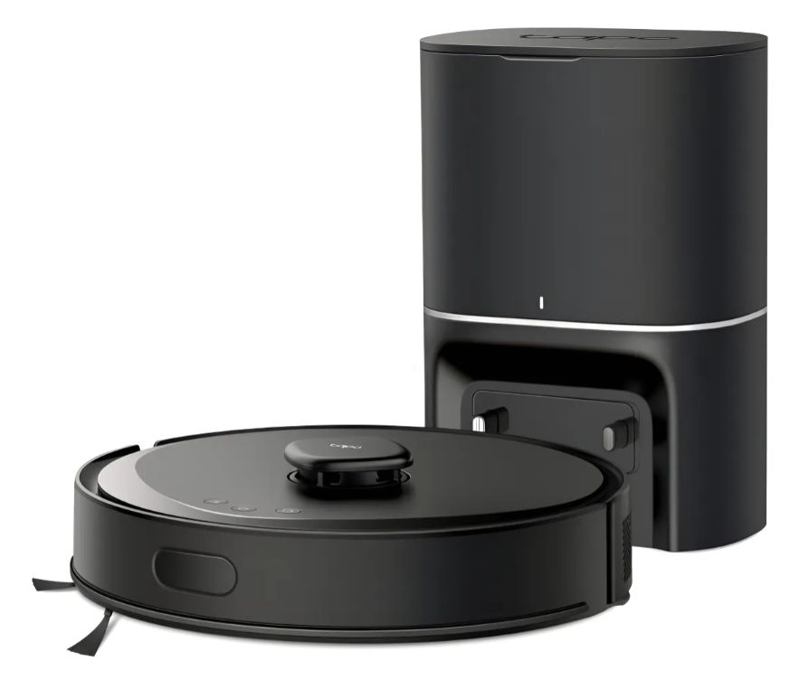 Robot Aspirador y Friegasuelos MagSlim™ con 5300Pa de Succión + Base de Autovaciado