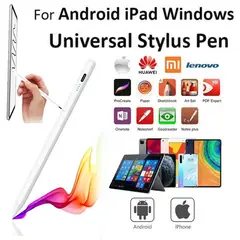 GENERICO - Lápiz Stylus Universal de Precisión para Android, iOS y Windows Color Blanco