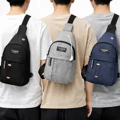 GENERICO - Bolso Bandolera Hombre Crossbody Pecho Antirrobo Casual