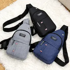 GENERICO - Mochila Pecho Bandolera Hombre Crossbody Compacta Moderna