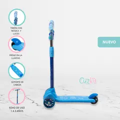 EBABY - Scooter Unidireccional para Niños «ROLLER» Blue