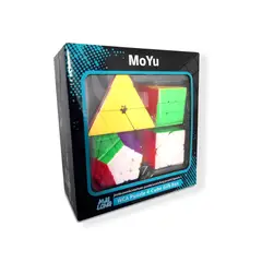 MOYU - Cubo Mágico Cubo Rubik - Set 4 cubos