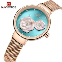 NAVIFORCE - RELOJ DE MUJER NF5013 ORO ROSA BE