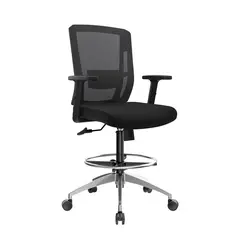 OFIDEAS - Silla Cajero Delphi II Negro Ba Ac