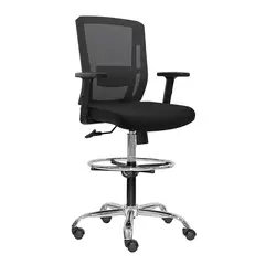 OFIDEAS - Silla Cajero Delphi II Negro Bc Ac
