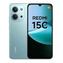 XIAOMI - CELULAR REDMI 15C 256GB 8RAM VERDE MENTA REGISTRADO