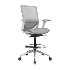 OFIDEAS - Silla Loop Cajero Ergonómica Bc Ac Negro