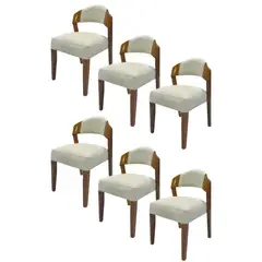 GENERICO - Set x6 Sillas de Comedor Codito