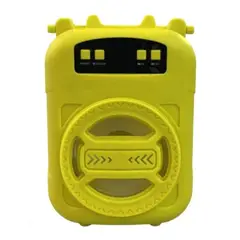 GENERICO - Altavoz portátil Bluetooth de 3 pulgadas LM-S375, inalámbrico Amarillo