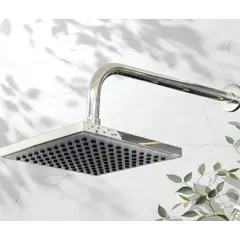 GALEZ - Salida de ducha Española 8 cuadrada Plenitud Completa - Universal