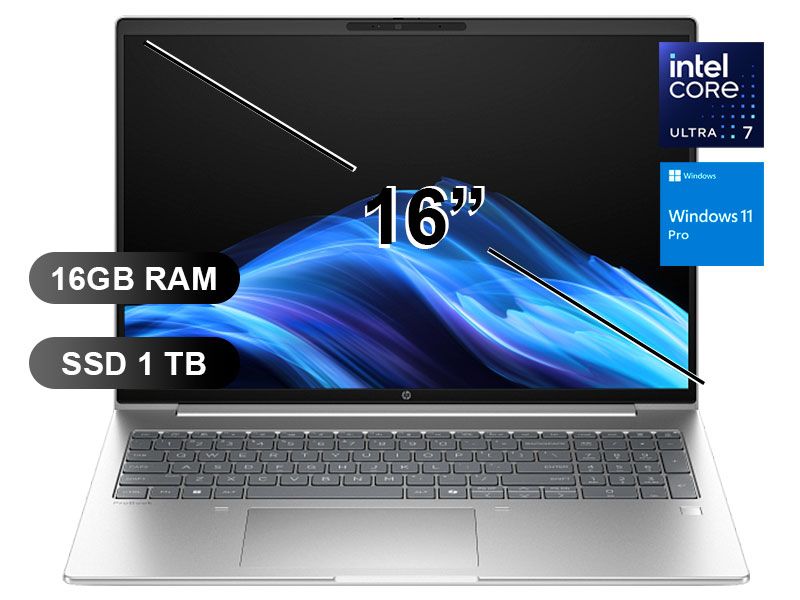 Laptop PROBOOK 4 G1I ULTRA-7 255U, 16GB RAM, 1TB SSD, W11Pro, 16" (BH8M9LT)