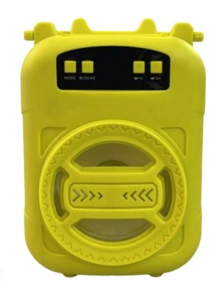Altavoz portátil Bluetooth de 3 pulgadas LM-S375, inalámbrico AMARILLO