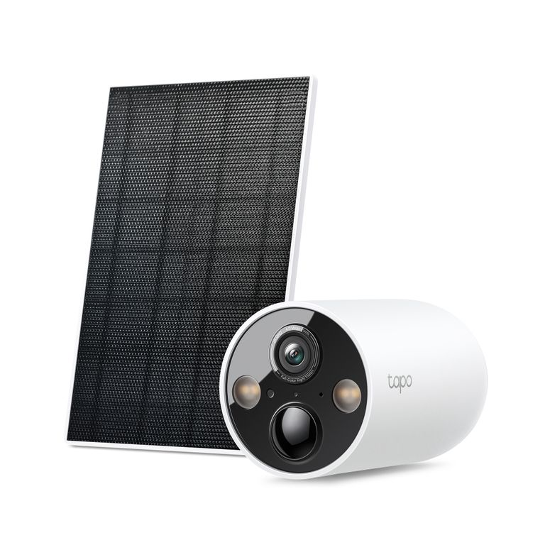 Cámara de seguridad inteligente inalámbrica y panel solar