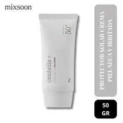 MIXSOON - Protector Solar en Crema Piel Seca y Irritada - Centella Sun Cream 50gr