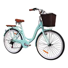 BOX BIKE - Bicicleta Box Vintage Aros 26 con Shimano - Verde