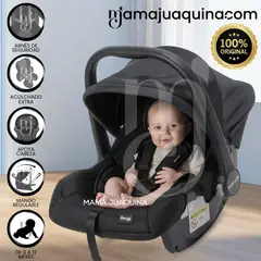 BABY - Portabebé de Lujo «REMI» Mango Regulable Black
