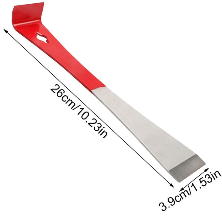 Palanca de Apicultura Dual en Acero Inoxidable - 26 cm -