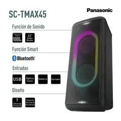 PANASONIC - Parlante Bluetooth - SC-TMAX45