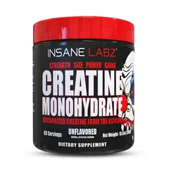 INSANE LABZ - Creatina 300 G - Creatina Monohidratada y Micronizada 60 Serv