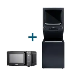 MABE - Combo Centro de Lavado 24 kg +Horno Microondas 25L