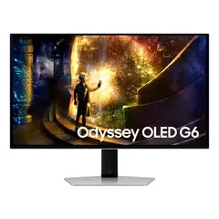 SAMSUNG - Monitor plano gaming Odyssey OLED G6, 27 QHD, 240Hz, HDMI, DP