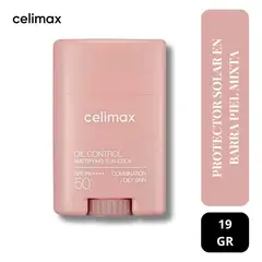 CELIMAX - Protector Solar en Barra Piel Mixta y Grasa - Oil Control Mattifying Sun Stick 19gr