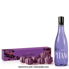 NATURA - Set de Mujer Ekos Pitanga Preta Frescor Eau de toilette con Caja de Jabones x 6 unidades