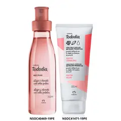 NATURA - Set de Mujer Tododía Frutas Rojas Eau de Cologne con Crema de Cuerpo