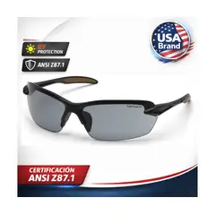 GENERICO - Lentes de seguridad Carhartt Spokane GREY ANSI Z87 Proteccion UV USA BRAND