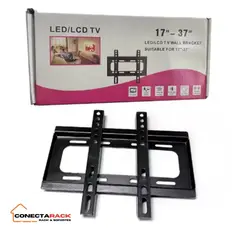 GENERICO - Soporte Tv Fijo Lcd Led 14 - 37 Soporte Para Pared Base Tv Color Negro