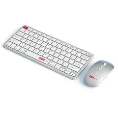 LENOVO - Combo Teclado Ratón Kit P211 Inalámbrico Bluetooth Silencioso