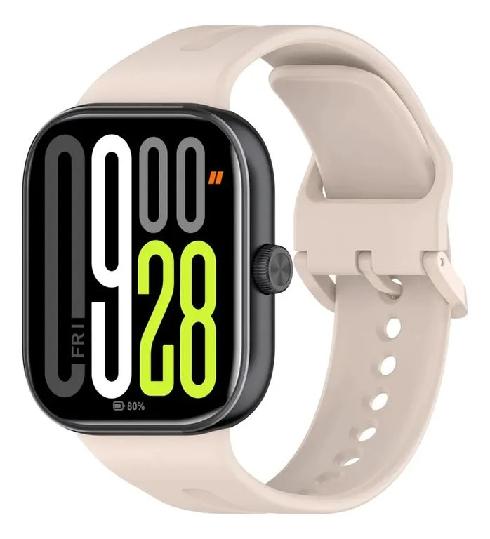 Correa De Silciona Sport Para Xioami Redmi Watch 5 Biege