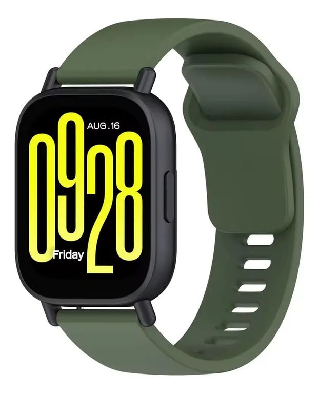 Correa De Silicona Para Xioami Redmi Watch 5 Lite/active Verde