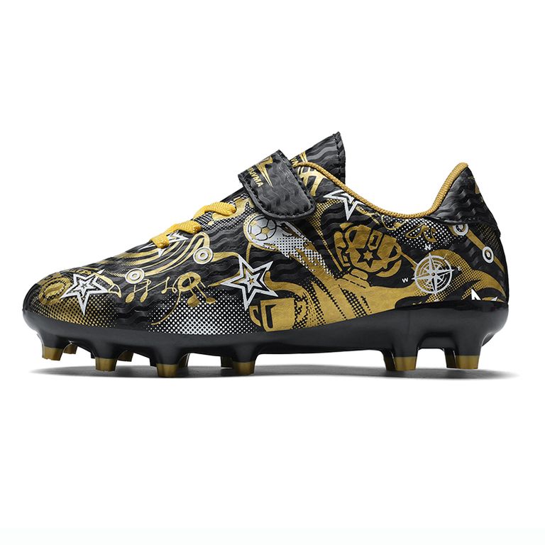 Zapatillas de Fútbol Hombre FG zapatos hombre Negro