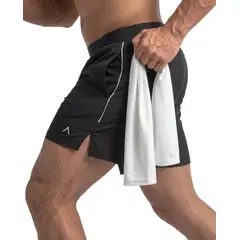 ALPHA FIT - Short Hombre deportivo para Running - Ropa deportiva Gym - Alphafit