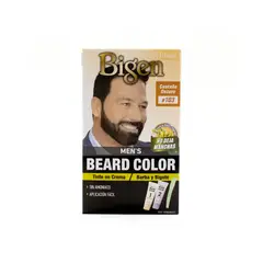 BIGEN - Tinte para barba y bigote en crema Mens Beard Color 103 Castaño Oscuro