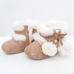 EVYTONY - BOTAS PARA BEBE - MODELO POM POM