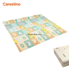 CARESTINO - Alfombra Plegable para Bebé 180x200 -PASEO- Números