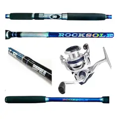 RAPALA - EQUIPO DE PESCA SPINNING CAÑA 2.70 M Y CARRETE 4000 OKUMA