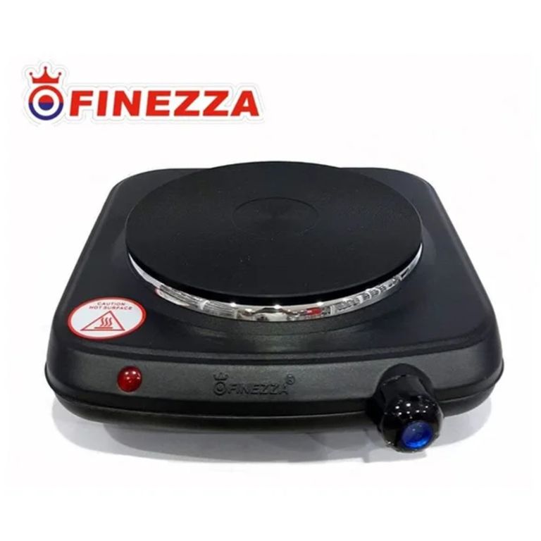Cocina Eléctrica Portátil de 1 Hornilla FZ-201D1N Negra con Encendido Eléctrico