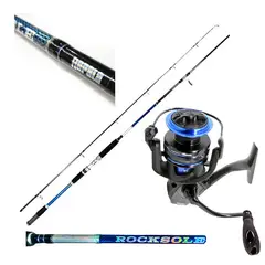 RAPALA - EQUIPO DE PESCA SPINNING CAÑA 2.70 M Y CARRETE 4000 OKUMA